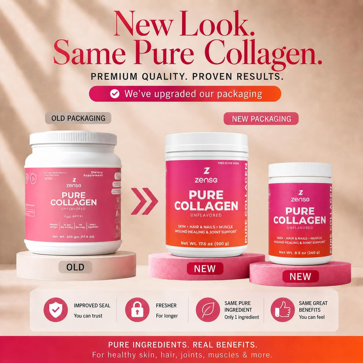 Hydrolyzed Collagen Powder 500 g C848