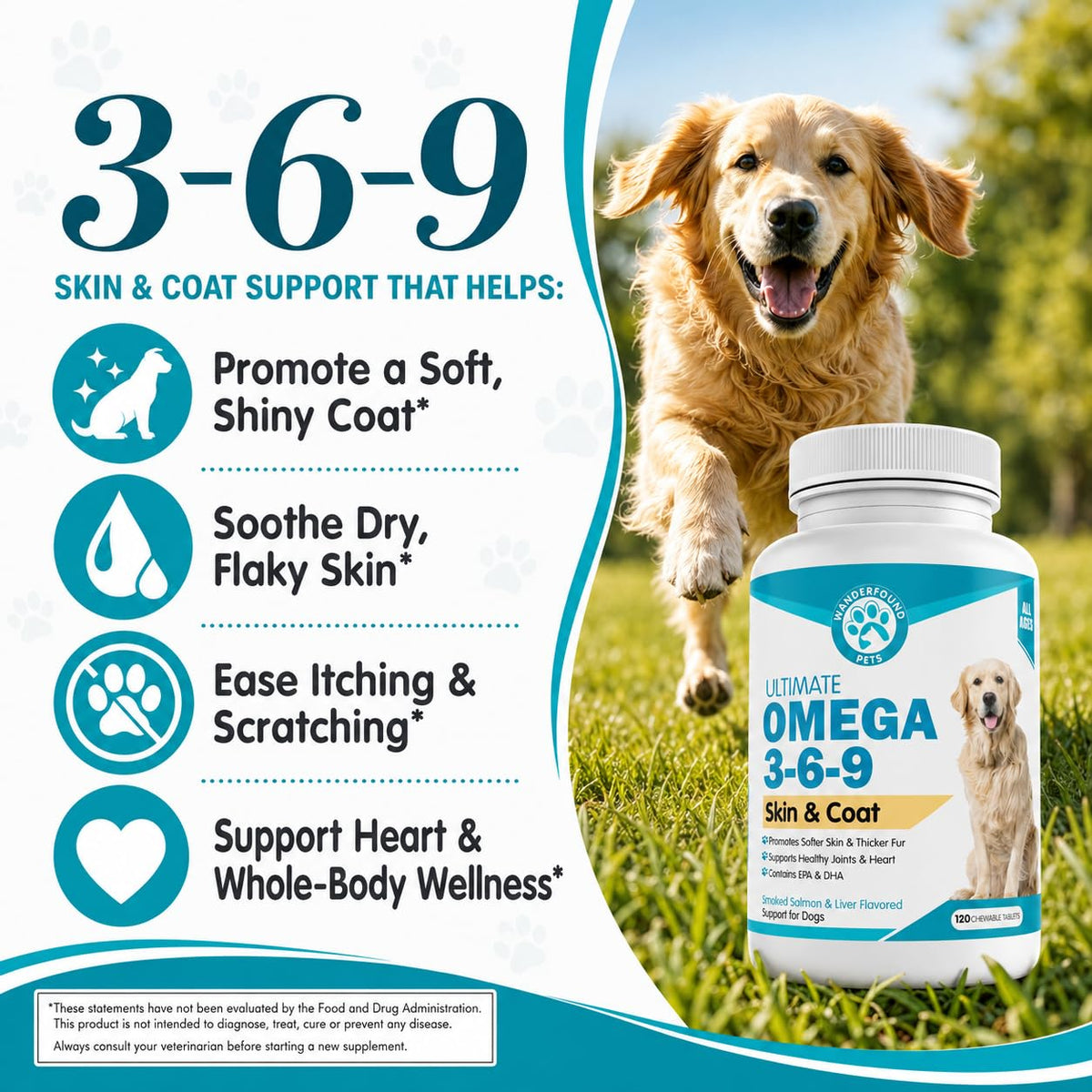 Omega 3-6-9 Fish Oil Chewable Tablets B586