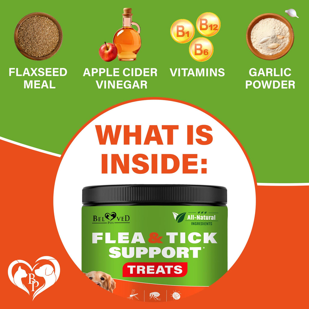 Chewable Flea and Tick Prevention Pills for Dogs A697869
