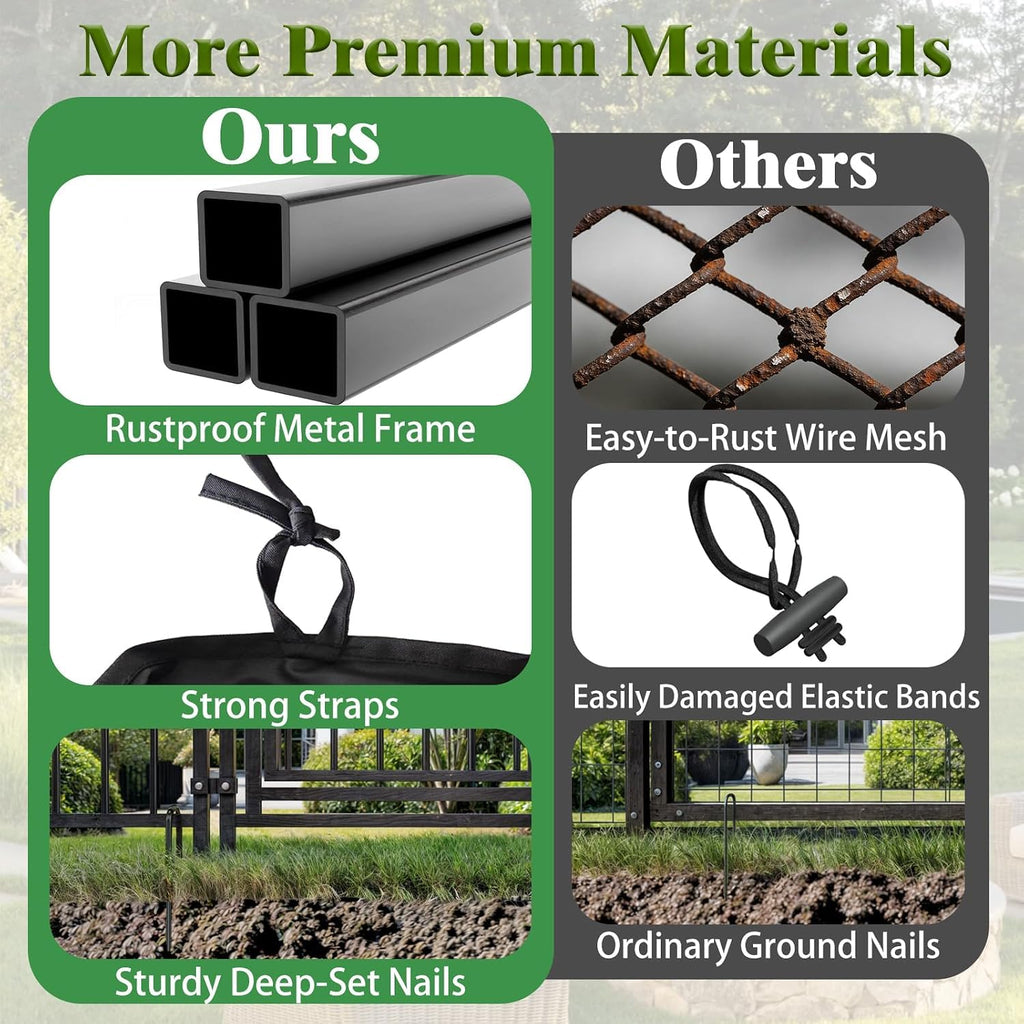 10x14FT Heavy Duty Large Dog Kennel Outdoor R512233