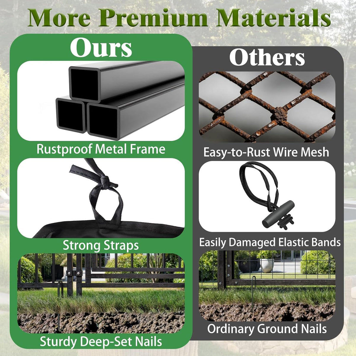 10x14FT Heavy Duty Large Dog Kennel Outdoor R512233