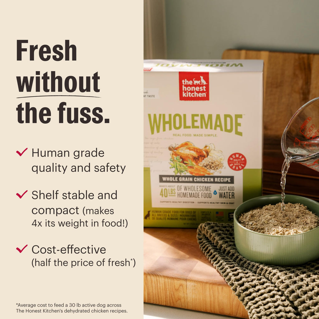 Whole Grain Chicken Recipe Dehydrated Dog Food 10 lb S653