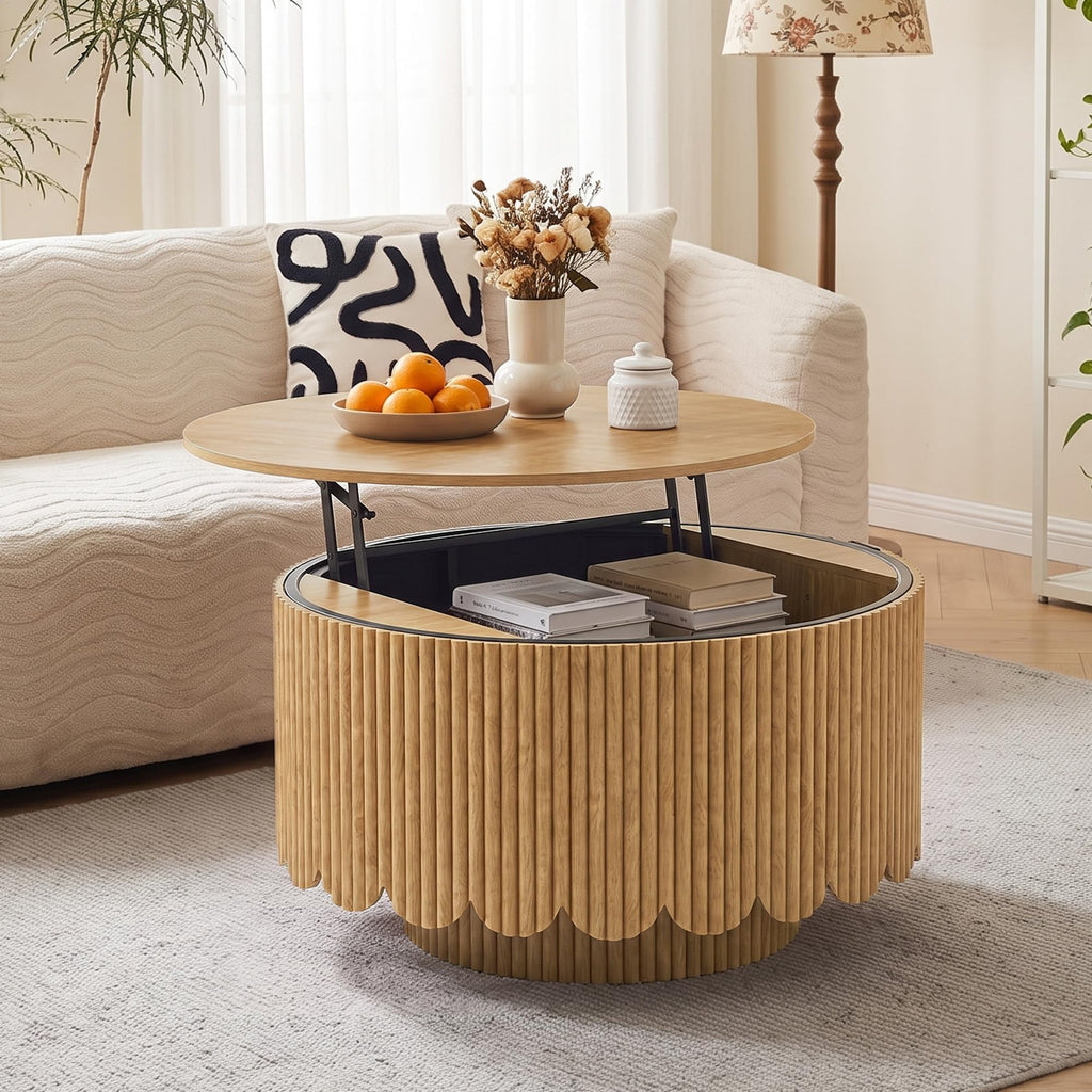 Lift Top Coffee Table with Storage X254