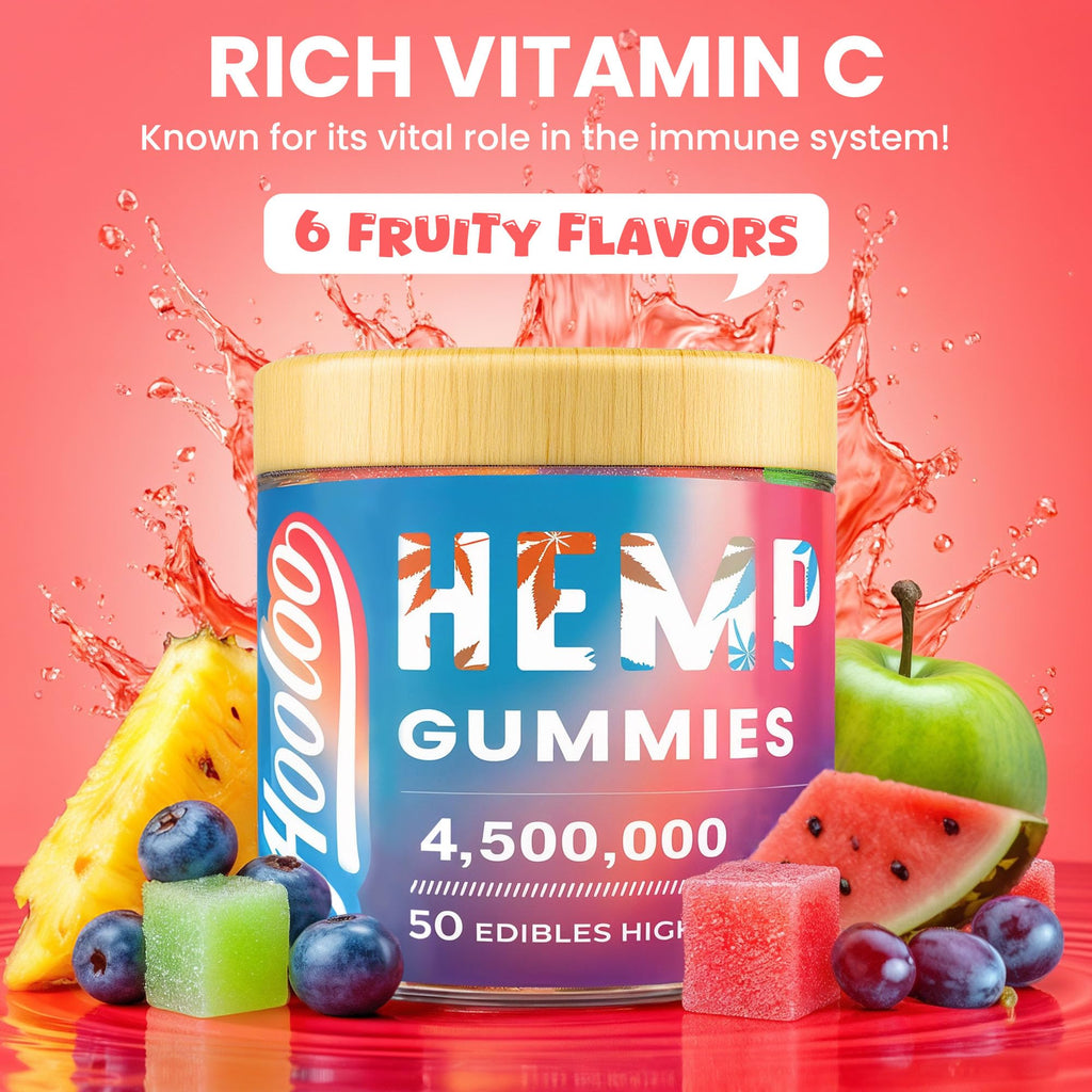 Hemp Gummies 6 Fruity Flavors Y314255