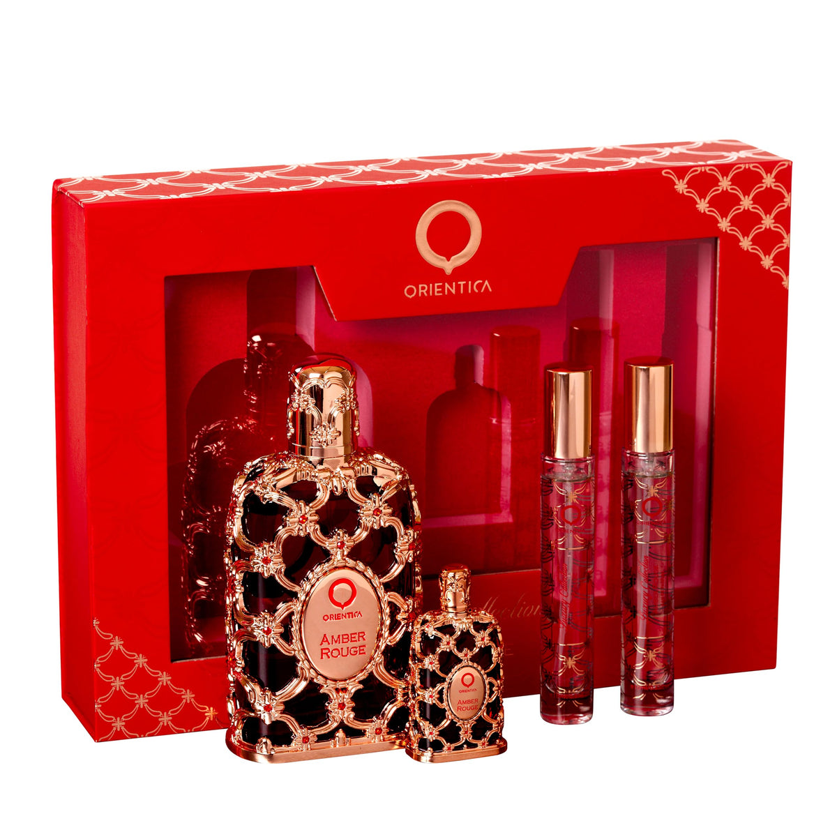 Amber Rouge 4 Pc Perfume Gift Set H89852