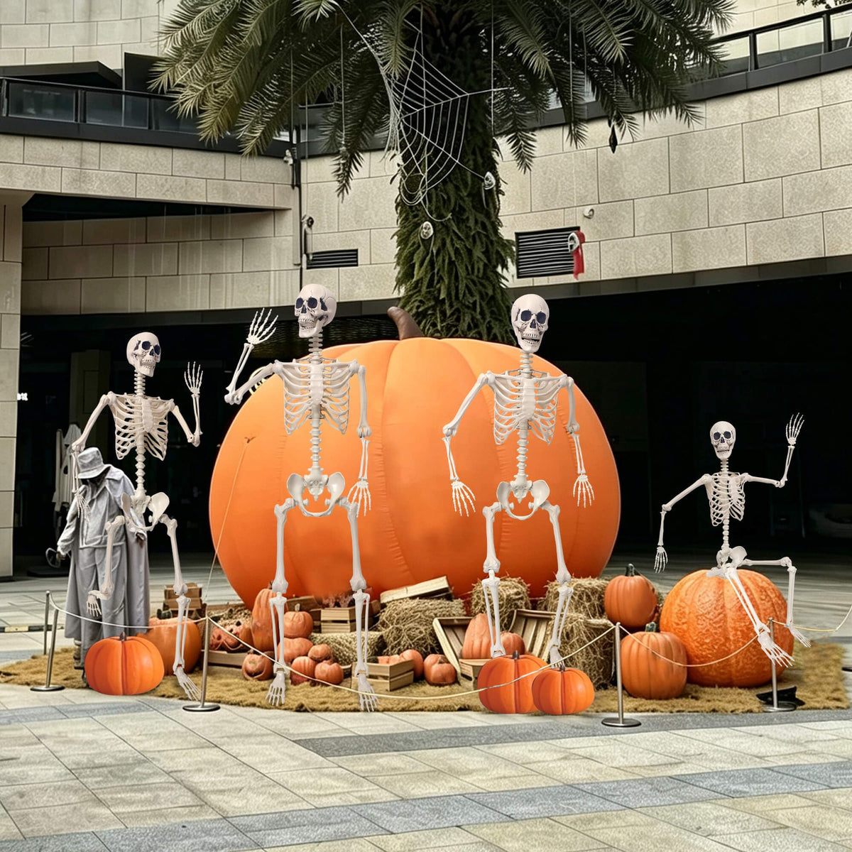 5.4Ft Movable Joints Plastic Skeleton E28948
