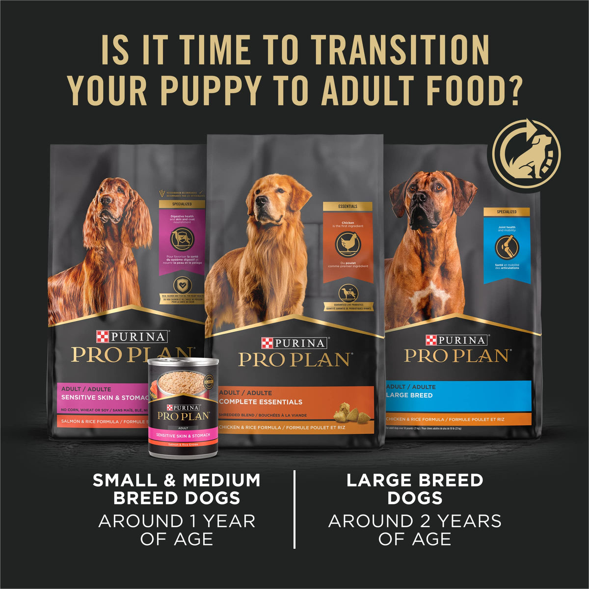 High Protein Shredded Chicken & Rice Puppy Food 34 lb Bag R3518