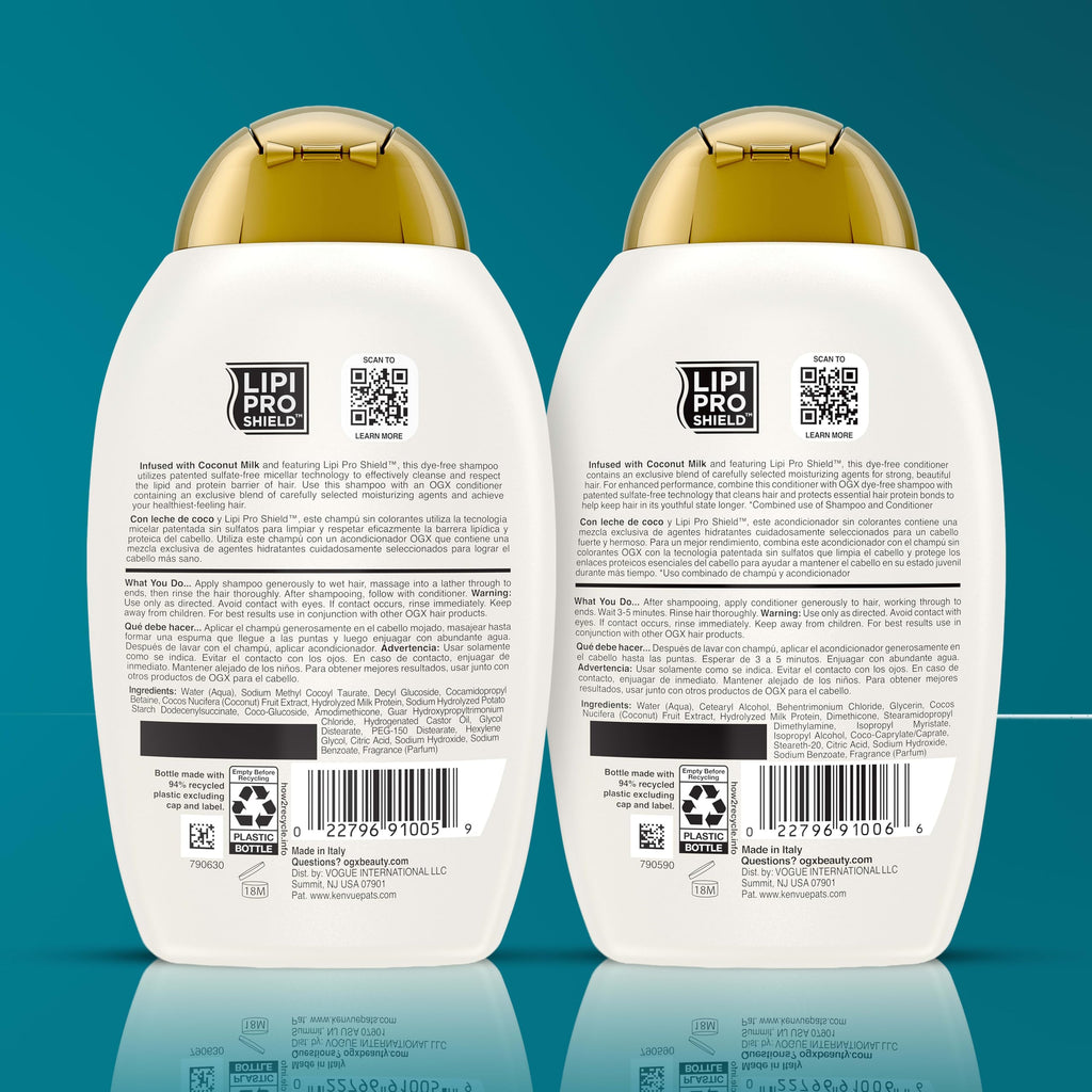 Coconut Milk Shampoo & Conditioner Set 2 x 13 fl. oz C929883