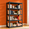 5 Tier Black Metal Bookshelf R627522