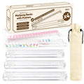 Acrylic Mahjong Racks with Pushers Set of 4 R221040