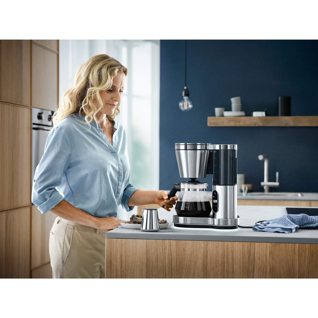 Filter Coffee Machine with Glass Carafe, 10 Cups, Timer, 1000W Z720