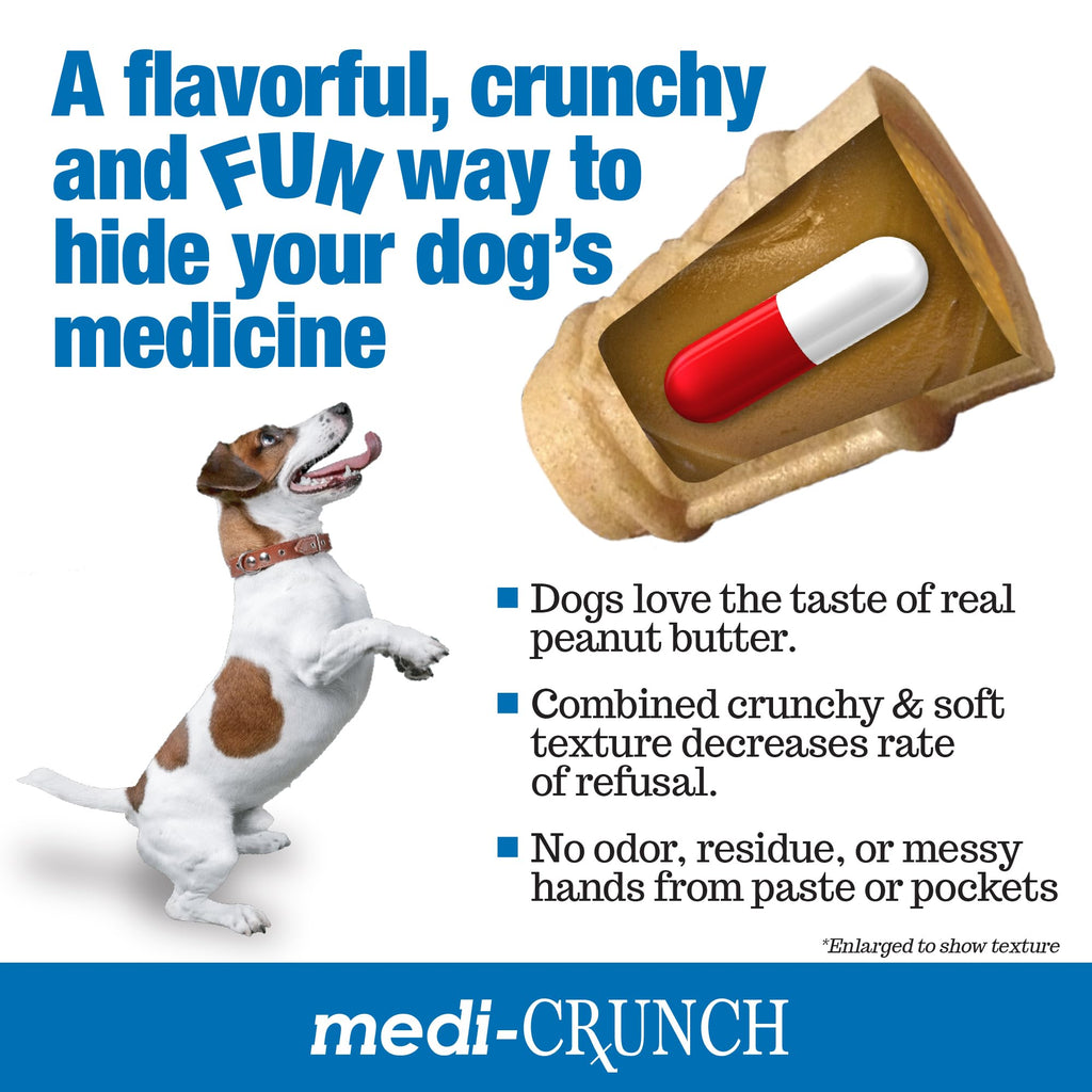 Peanut Butter Dog Pill Treats 180 Count R130