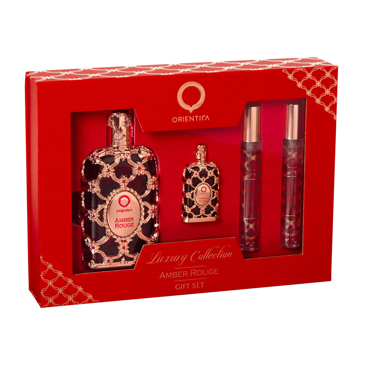 Amber Rouge 4 Pc Perfume Gift Set H89852