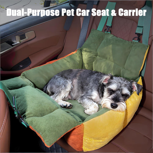 2-in-1 Elevated Dog Car Seat U561056