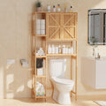Bamboo Over-the-Toilet Storage Cabinet with Shelves V5104