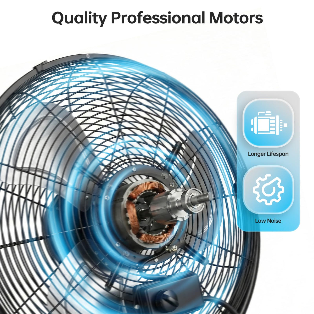 18 Inch Heavy Duty High Velocity Pedestal Fan S3043
