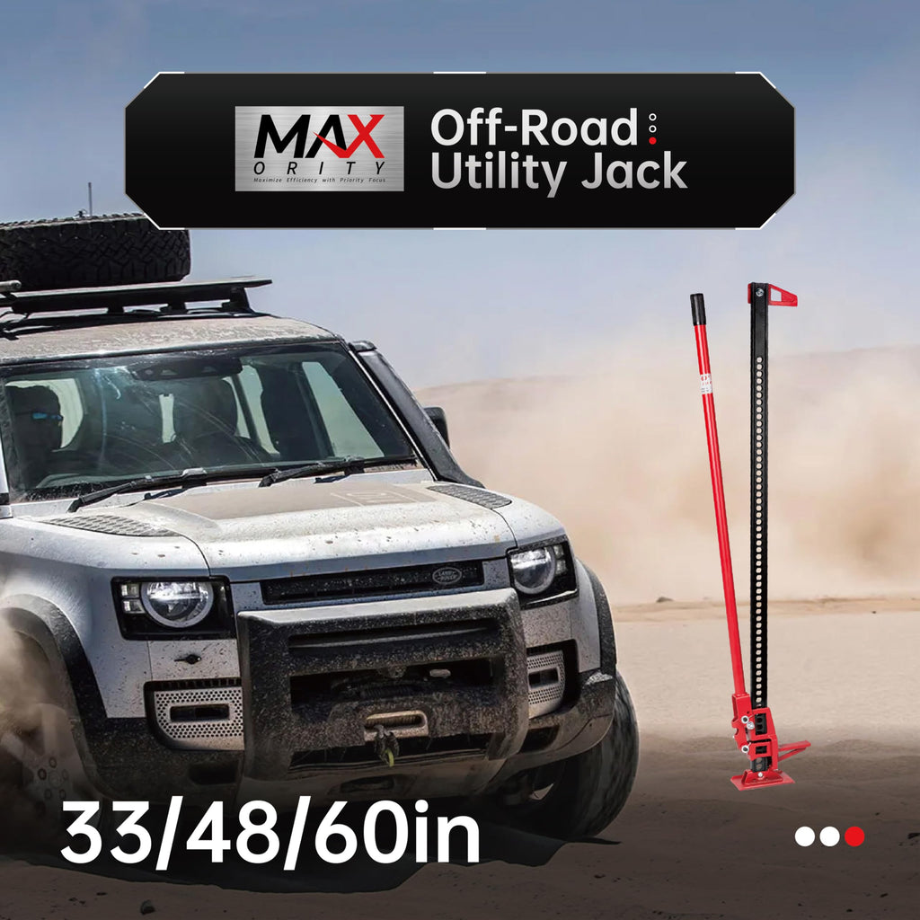 3-Ton Cast Iron Ratcheting Utility Farm Jack O207420