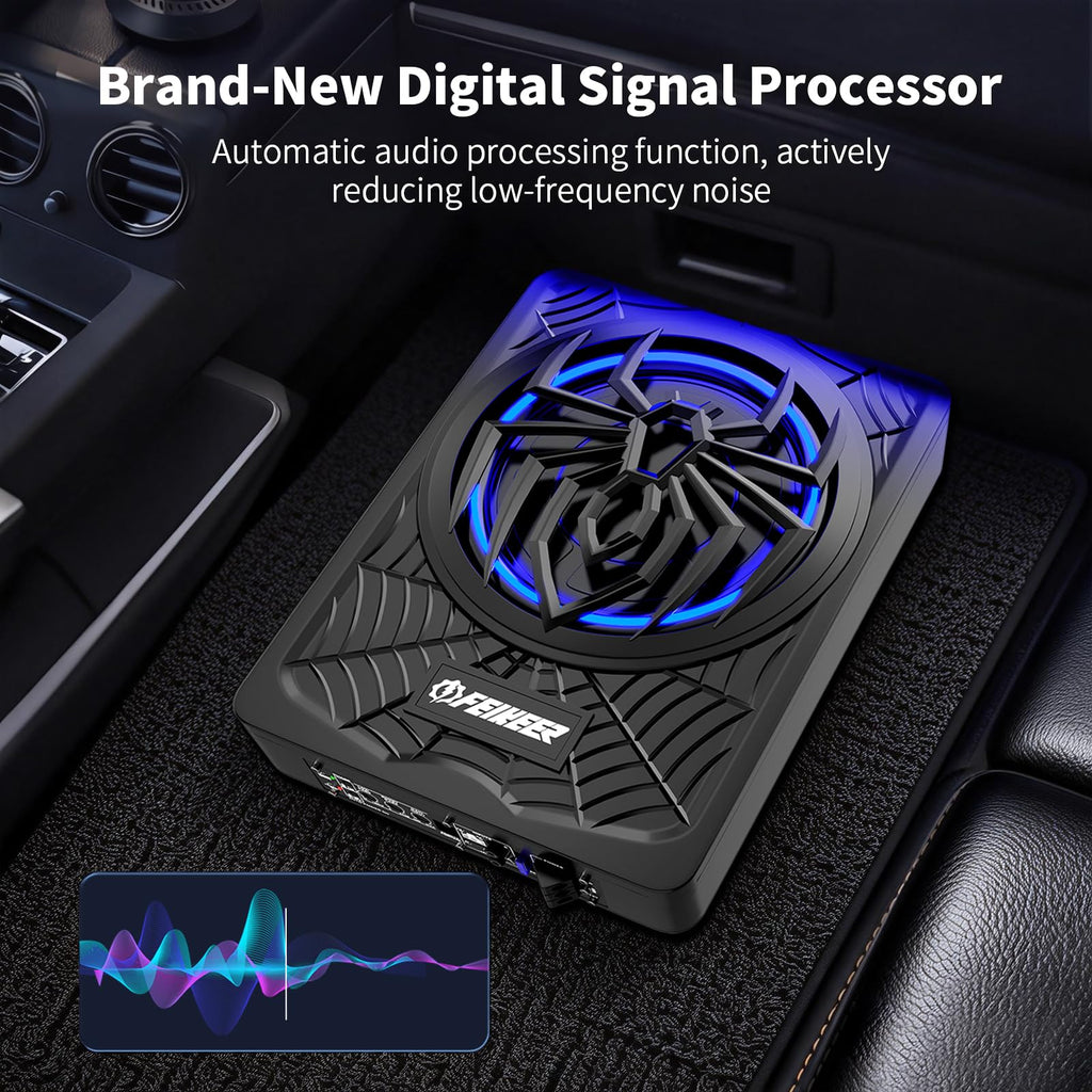 1200W Slim Underseat Subwoofer and Amp Package M932588