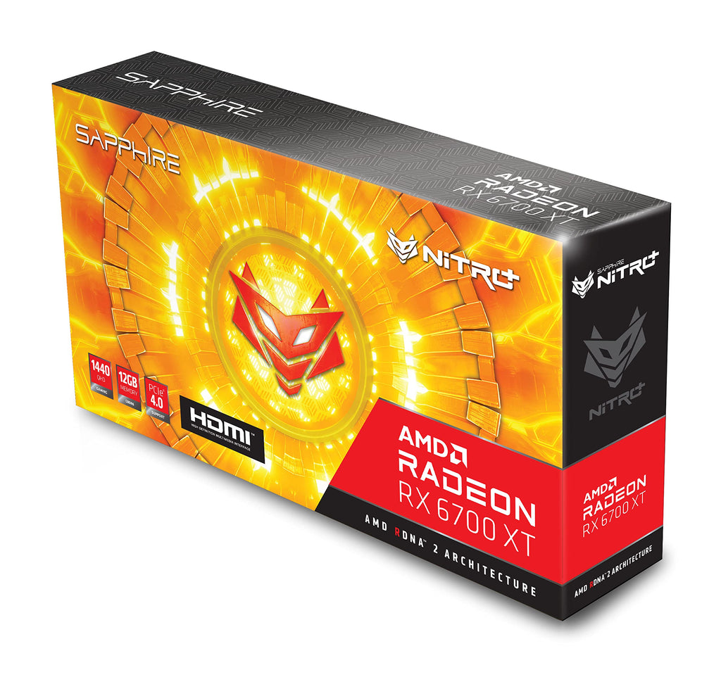 AMD Radeon RX 6700 XT 12GB GDDR6 Graphics Card L4444