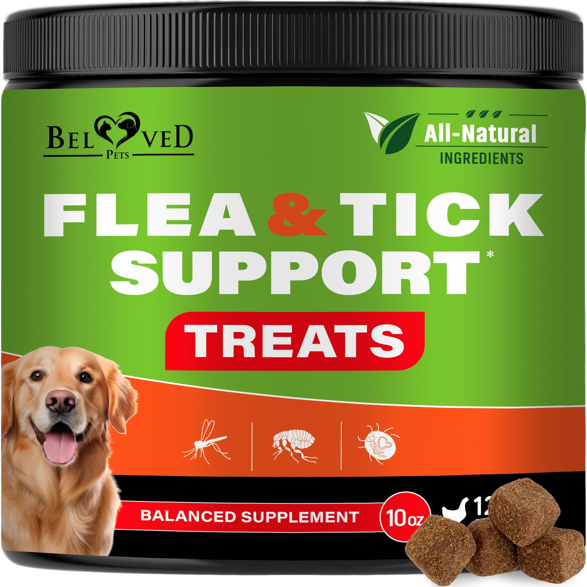 Chewable Flea and Tick Prevention Pills for Dogs A697869