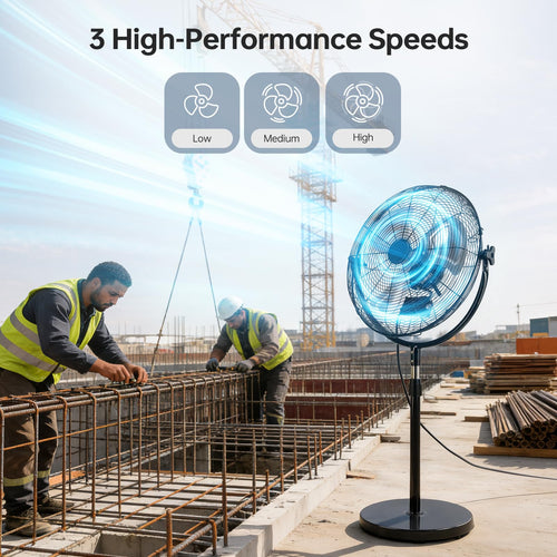 18 Inch Heavy Duty High Velocity Pedestal Fan S3043