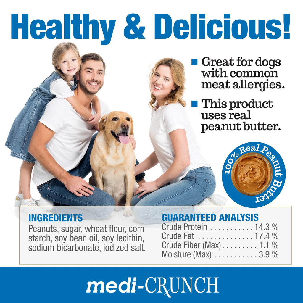 Peanut Butter Dog Pill Treats 180 Count R130