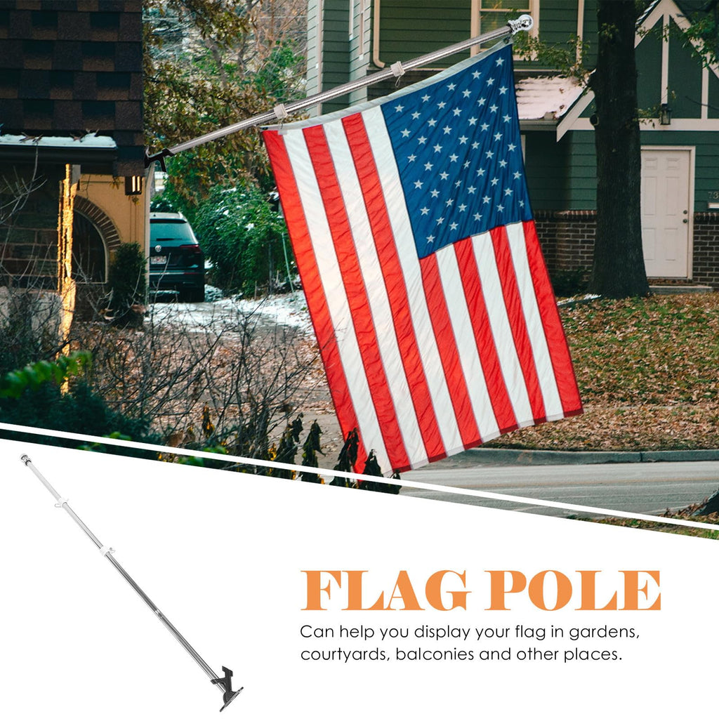 1.5m Stainless Steel Flag Pole Set P515