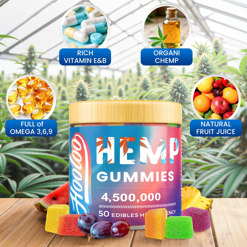 Hemp Gummies 6 Fruity Flavors Y314255