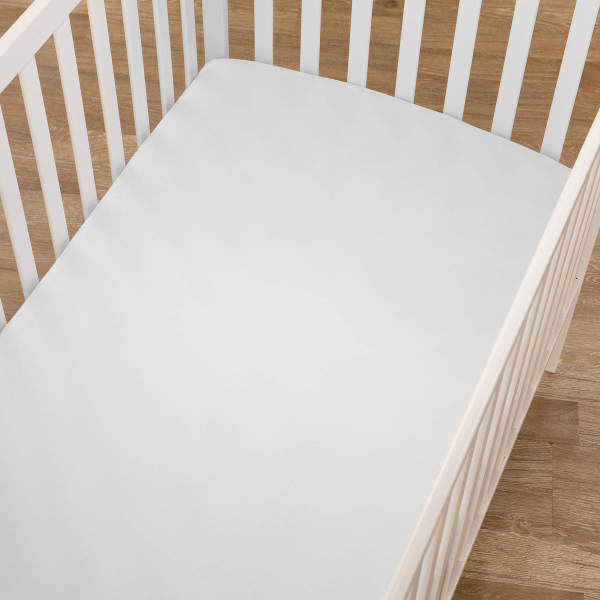 3 Pack White Fitted Crib Sheets 52x28" P78570