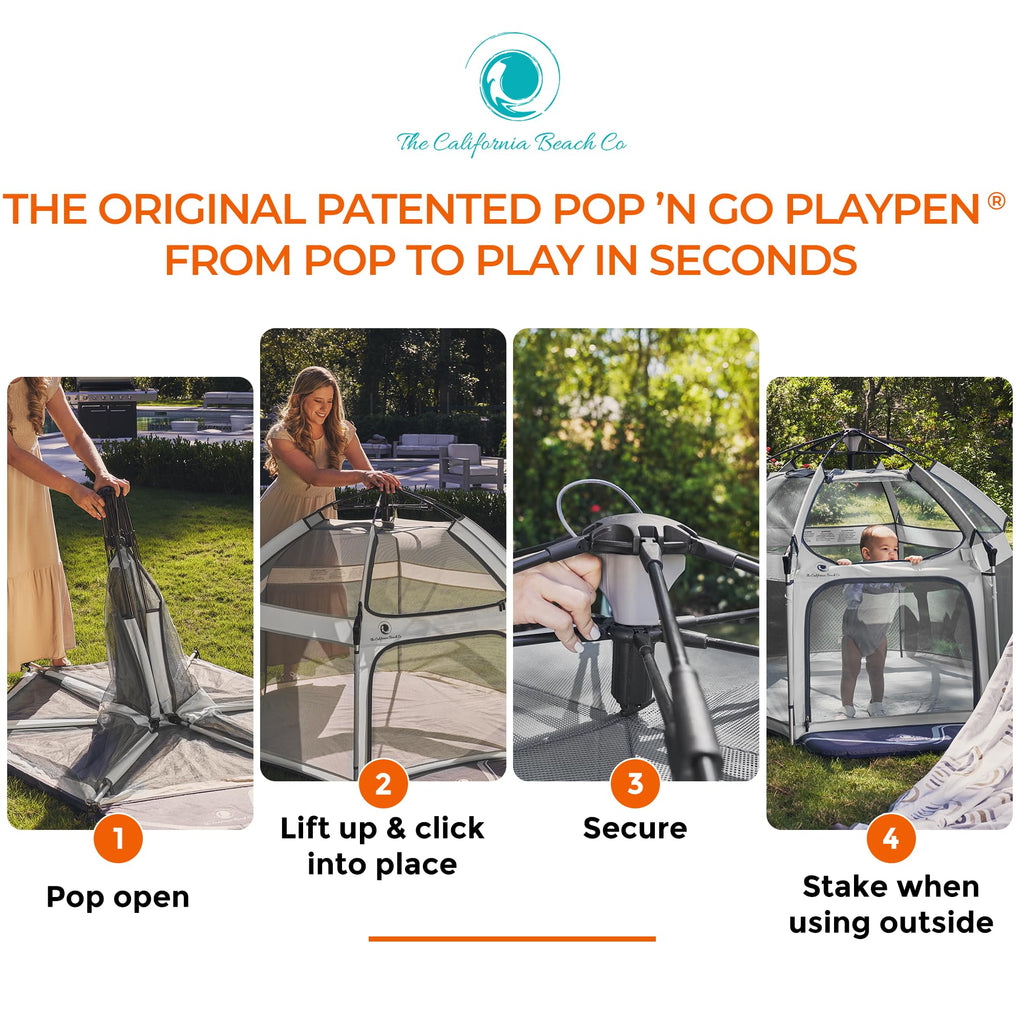Portable Baby Playpen with Canopy G18208