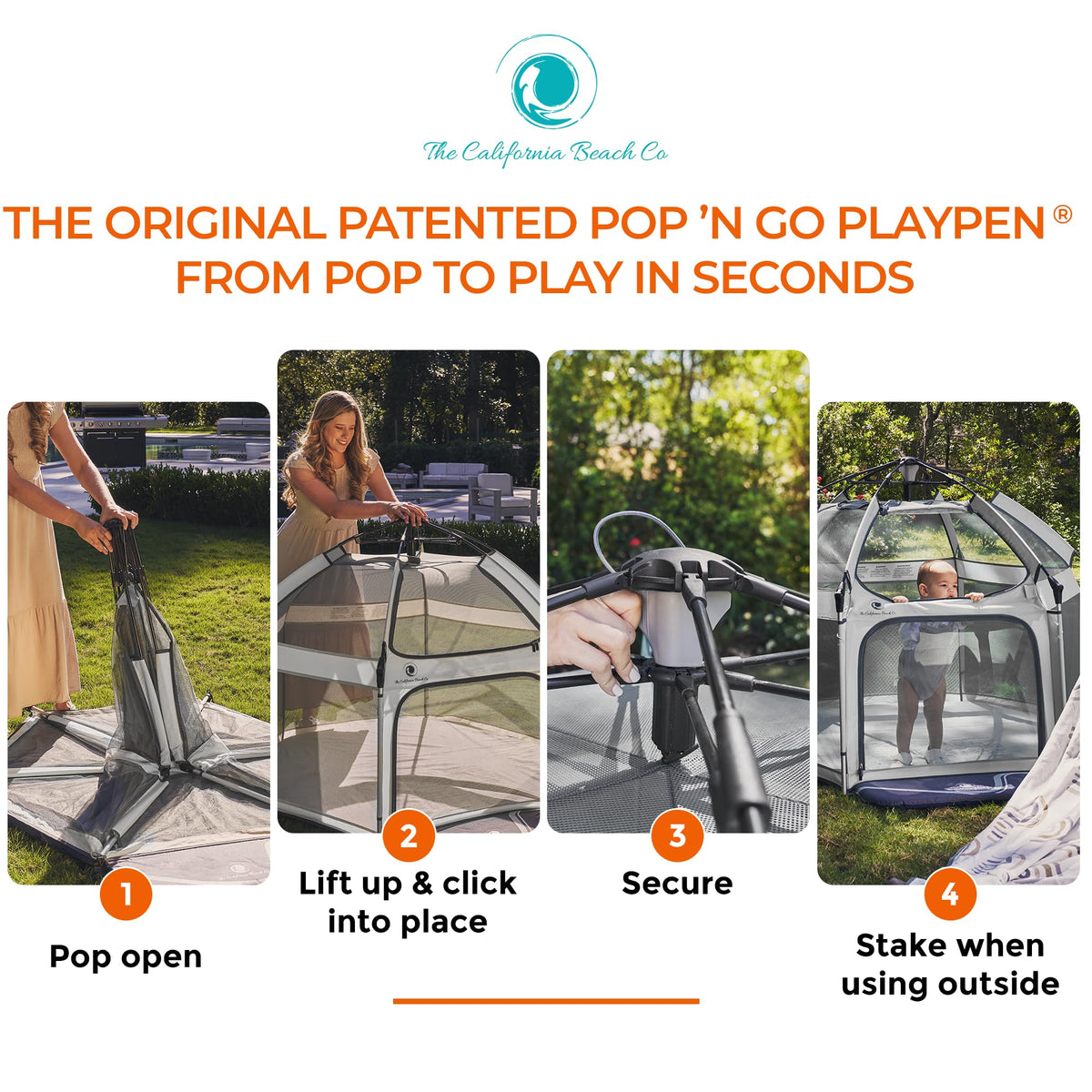 Portable Baby Playpen with Canopy G18208