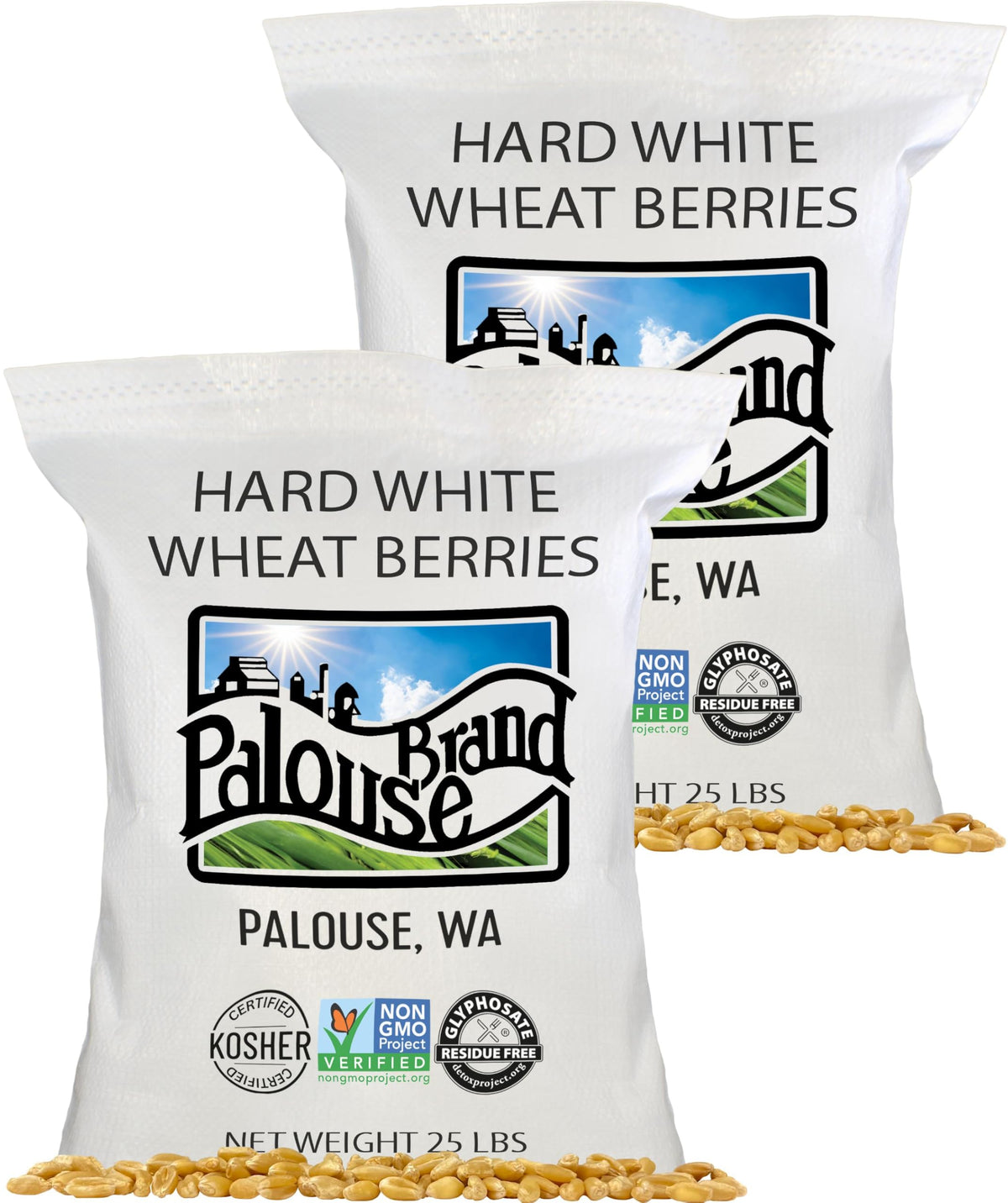 Hard White Wheat Berries 50 lbs F121365