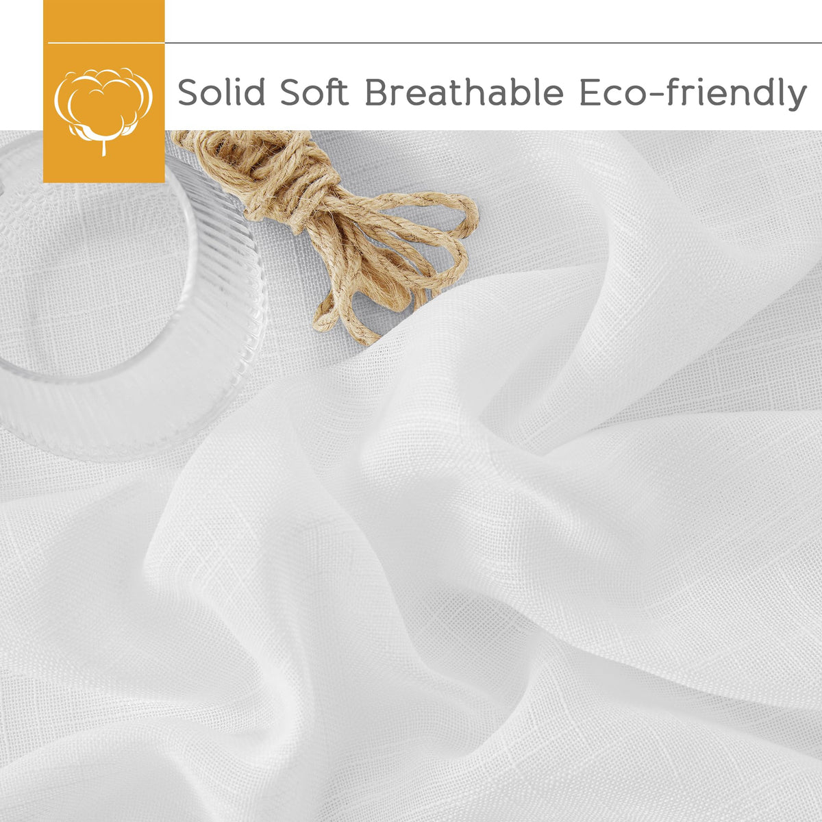 White Sheer Curtains 90 inches Long F4676