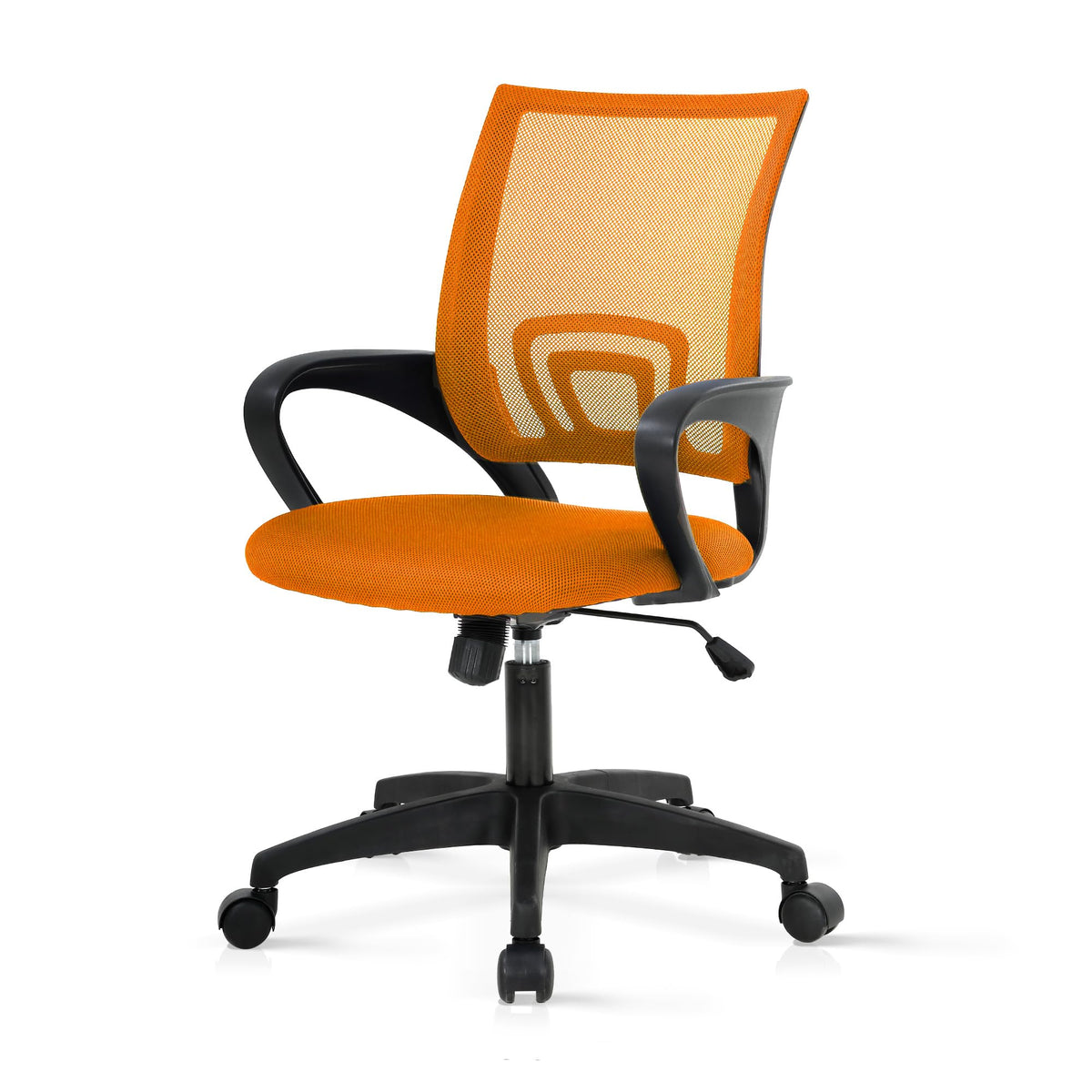 Orange Mesh Ergonomic Office Chair with Lumbar Support H797915