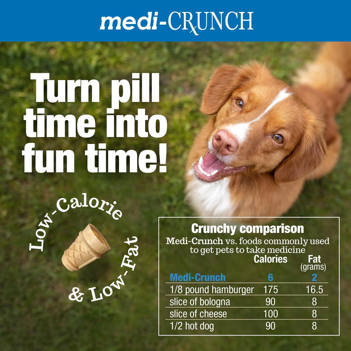 Peanut Butter Dog Pill Treats 180 Count R130