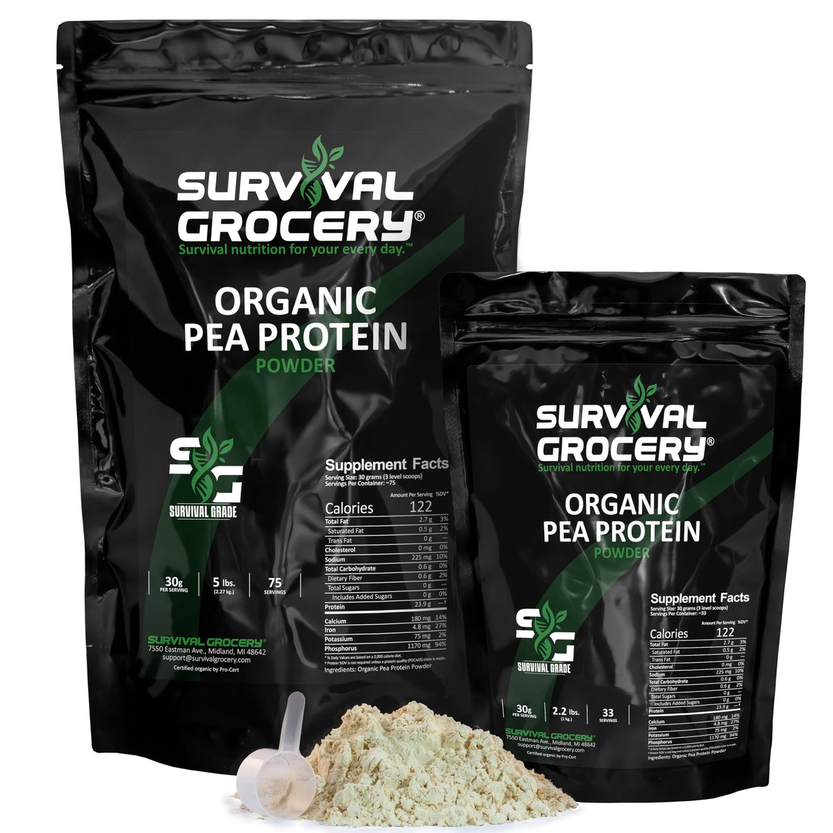 Organic Pea Protein 5 lbs. J742022