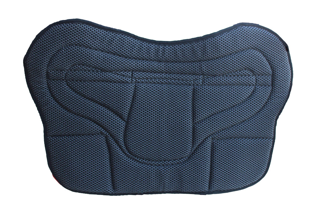 Neoprene Padded Anti-Slip Breathable Bareback Saddle Pad Black E964