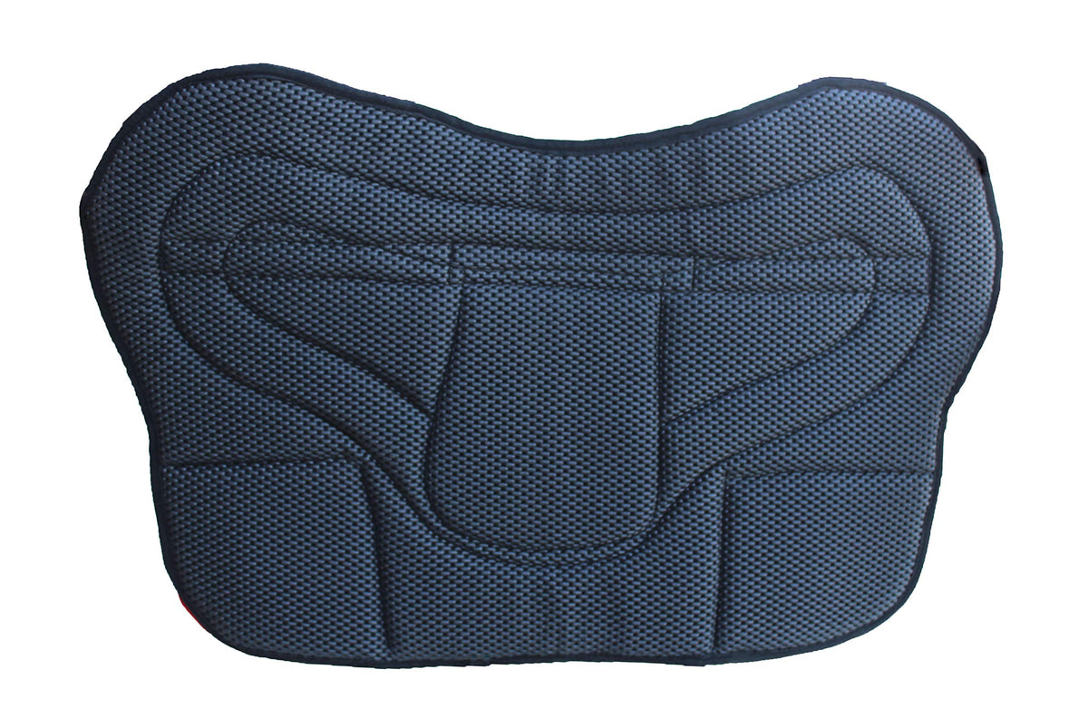 Neoprene Padded Anti-Slip Breathable Bareback Saddle Pad Black E964