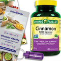 Cinnamon Supplement 1000mg 400 ct Vegetarian Capsules D13703