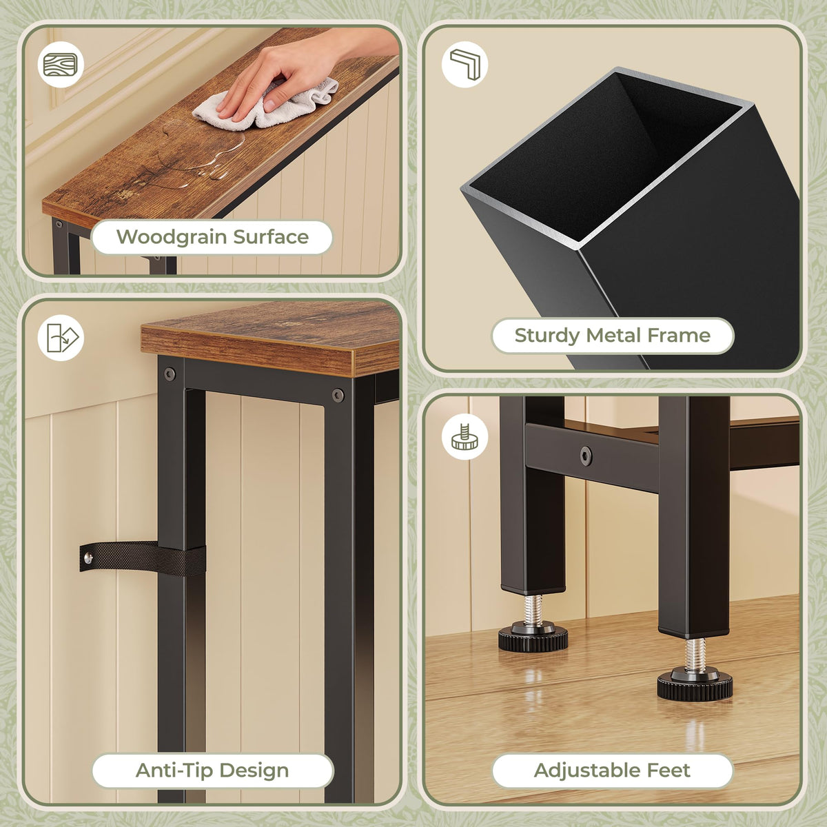 Sofa Table with Power Outlets X98197