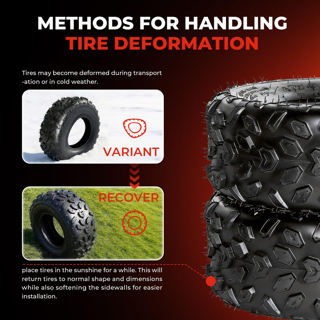 19x7-8 ATV/UTV Tires Set of 2 V706
