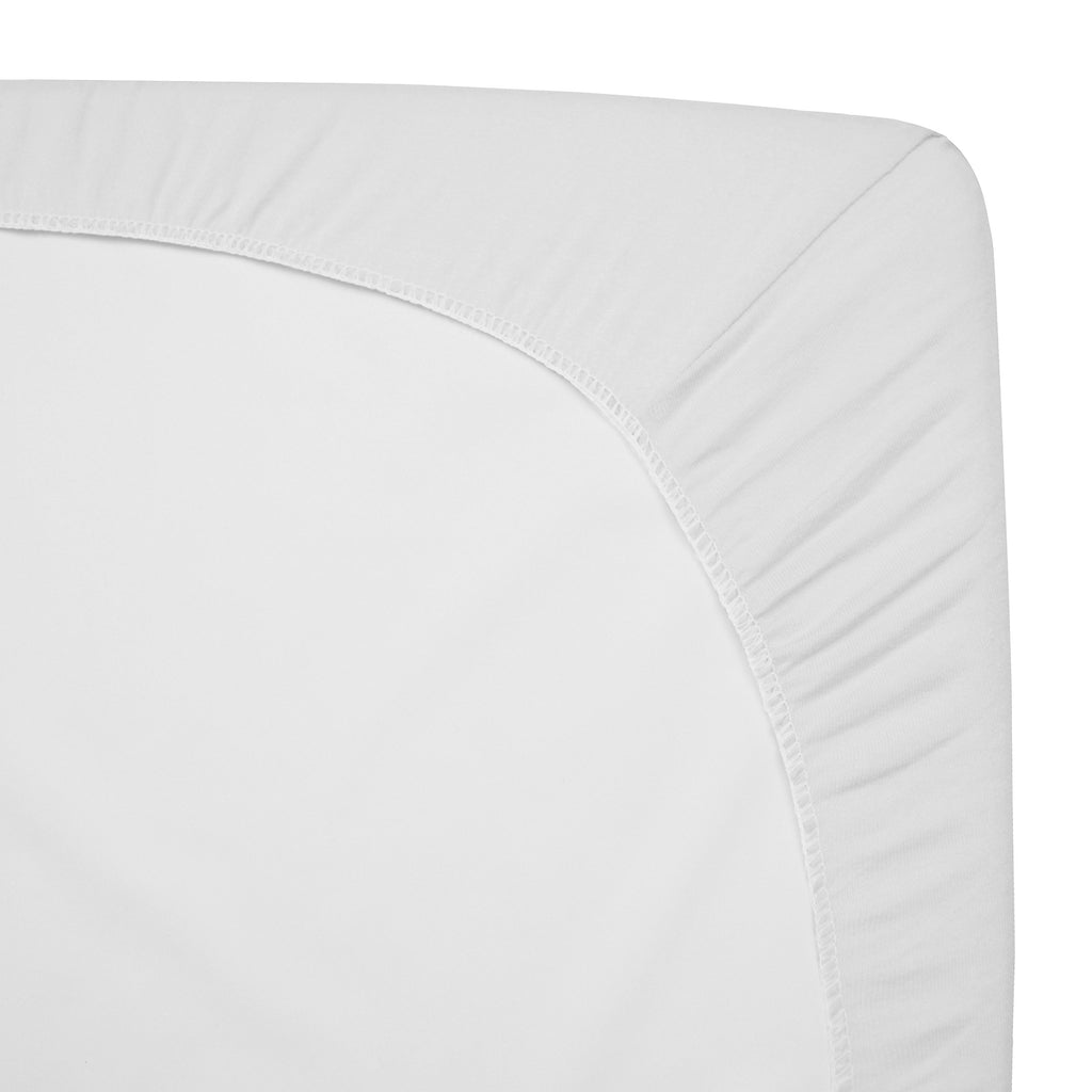 3 Pack White Fitted Crib Sheets 52x28" P78570