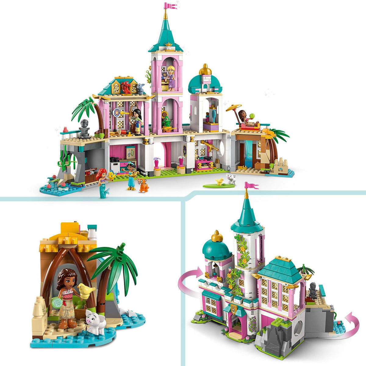 Disney Princess Castle & Royal Pets Building Set Q357362