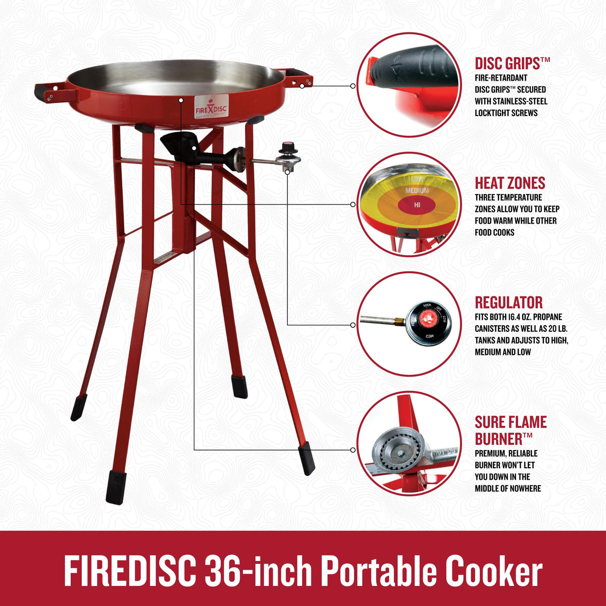 Portable Propane Cooker Single Burner Stove Q9249