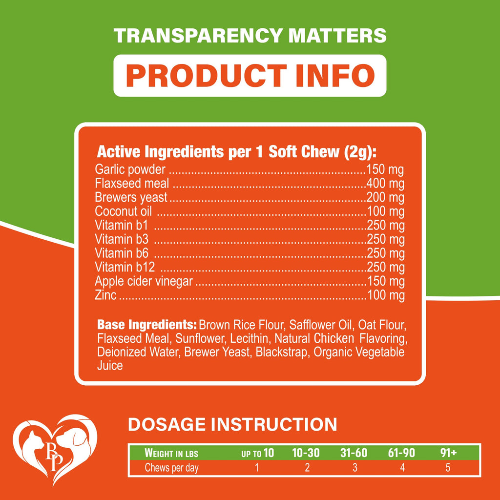 Chewable Flea and Tick Prevention Pills for Dogs A697869