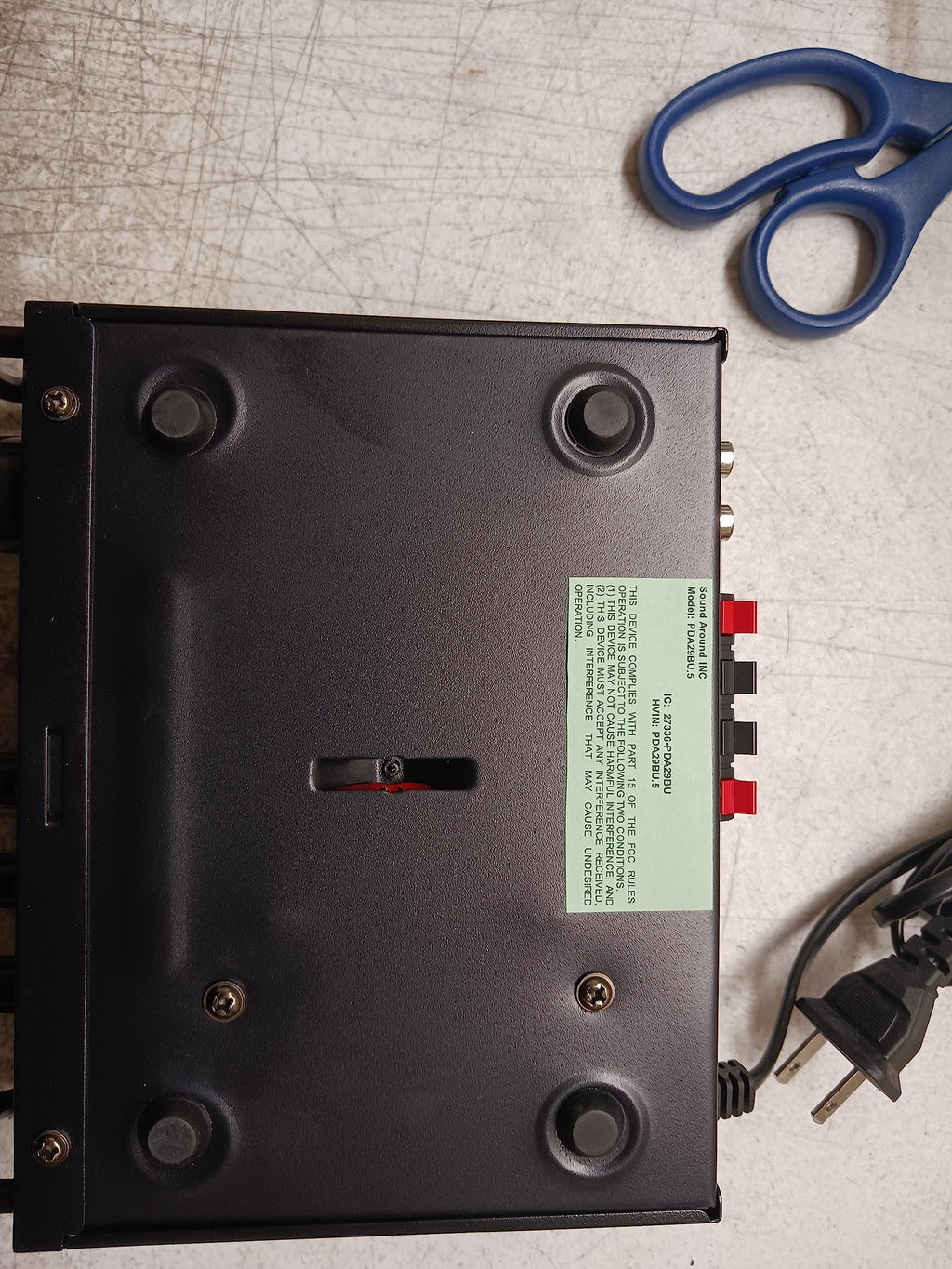 200W Stereo Power Amplifier with Bluetooth D388068