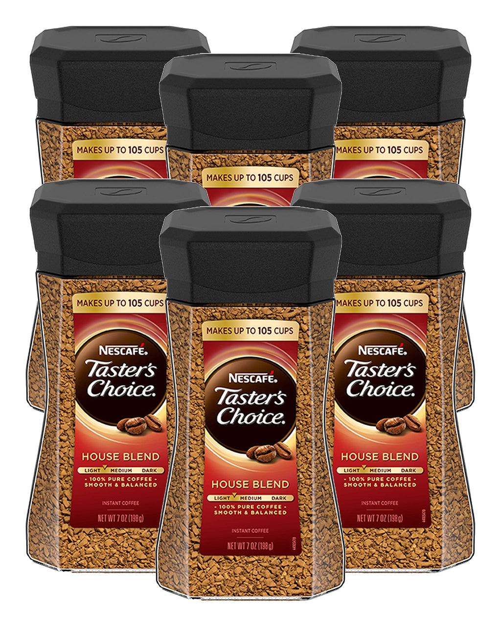 Instant Coffee 7 Ounce (Pack of 6) F699678