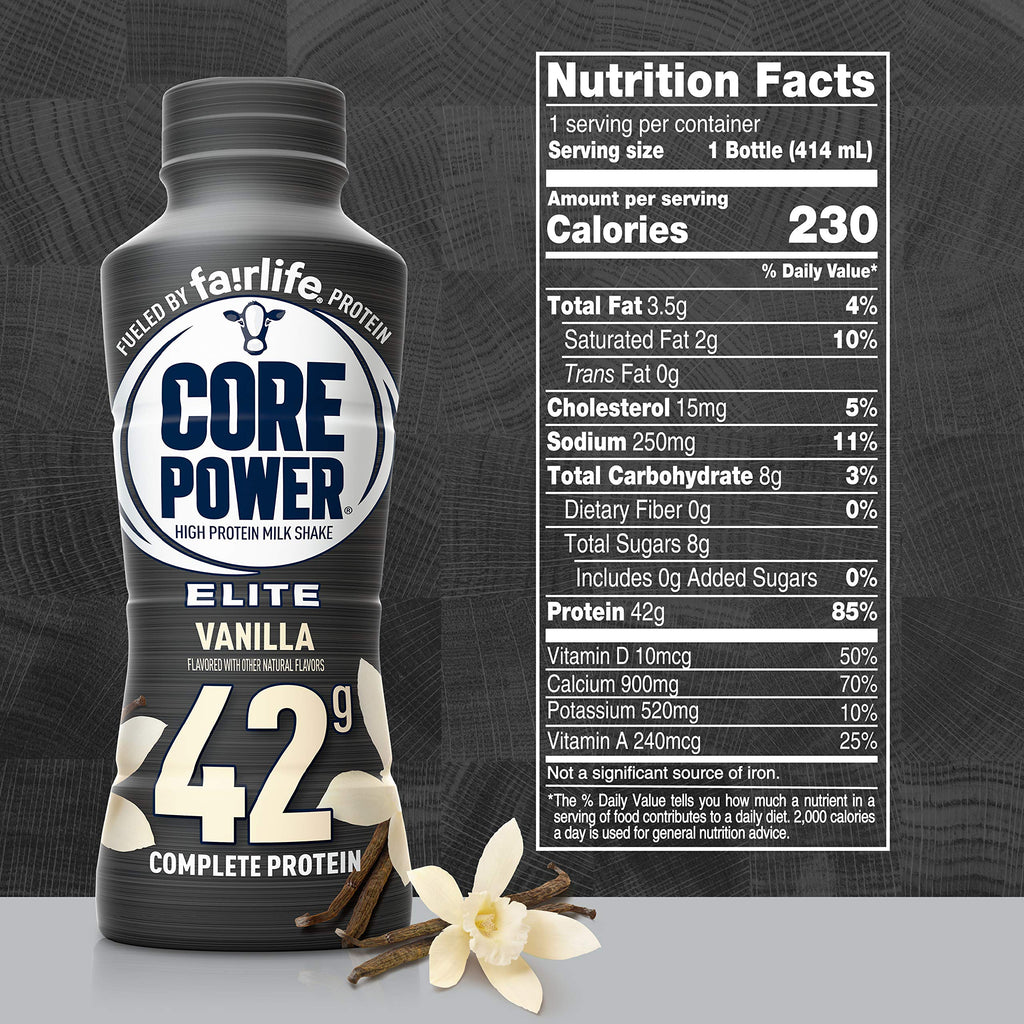 42g High Protein Milk Shake Vanilla 14 Fl Oz Z358