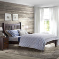 King Size Cherry Solid Wood Platform Bed R563157