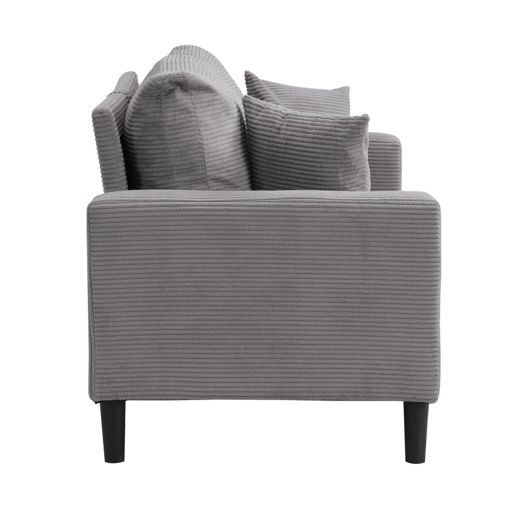 Light Gray Oversized Sleeper Sofa Chair Z699